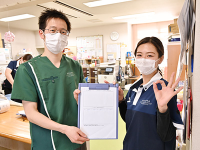 介護老人保健施設 のどかのスタッフステーション