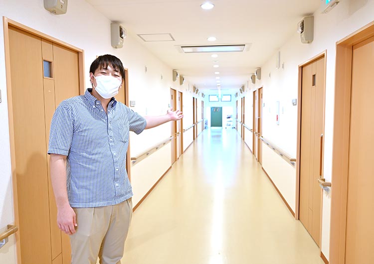 夢眠みなみうらわの居室フロア