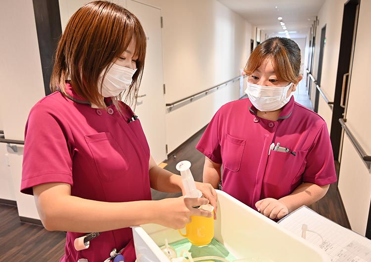 夢眠ちくさこうえんの入居フロア