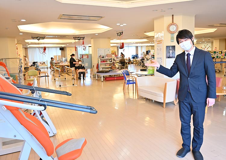 夢眠いちのみやの機能訓練スペース・通所リハビリ