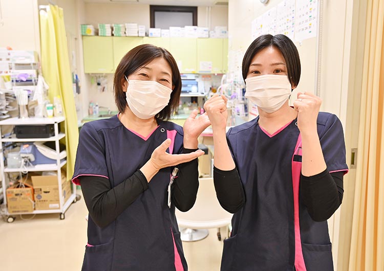 長久保病院の外来部門
