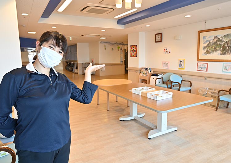 介護老人保健施設 あさひの入所フロア