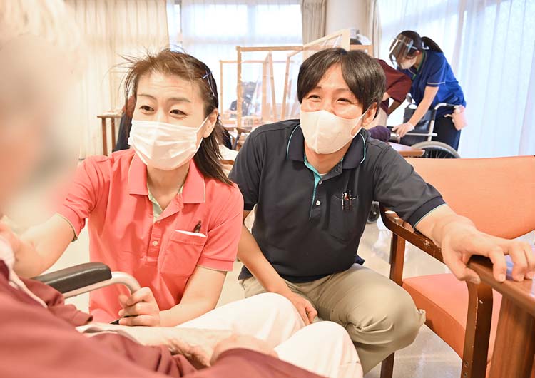 サンセール世田谷大蔵の入所フロア