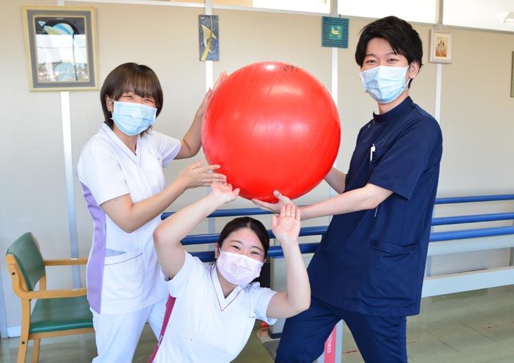 北多摩病院のリハビリテーション室