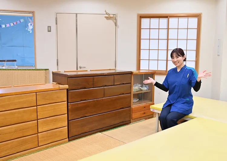ナーシングプラザ流山のリハーサルルーム