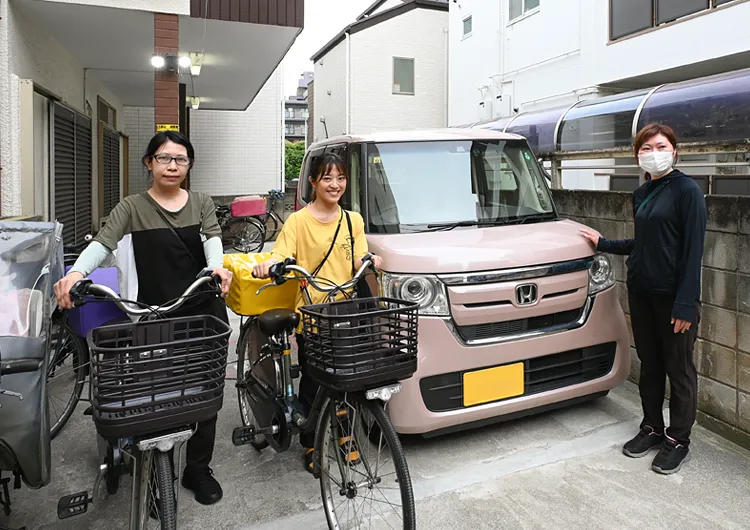 訪問看護ステーション 茜(あかね)の駐車場