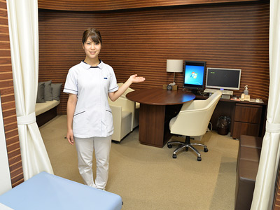 板橋中央総合病院の特別診察室
