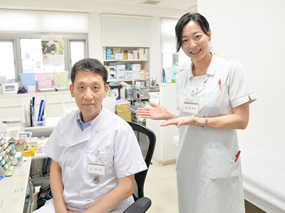 大串仁愛整形外科の診察室