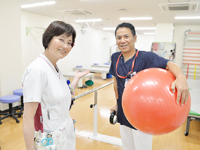京葉病院のリハビリ室