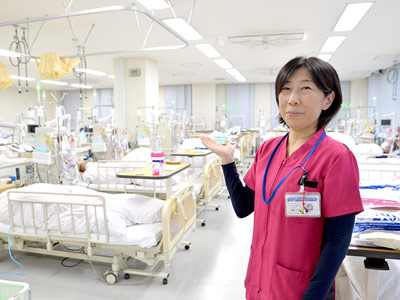 長久保病院の透析室