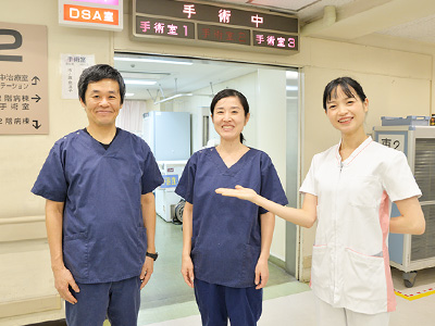 西東京中央総合病院の手術室