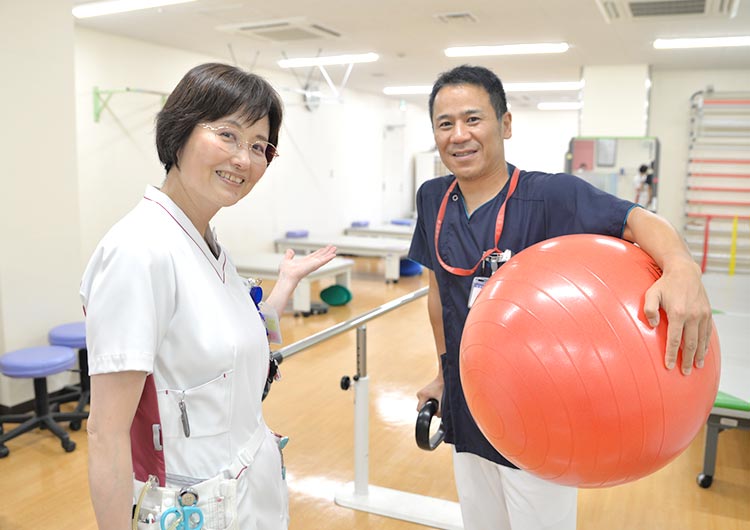 京葉病院のリハビリ室