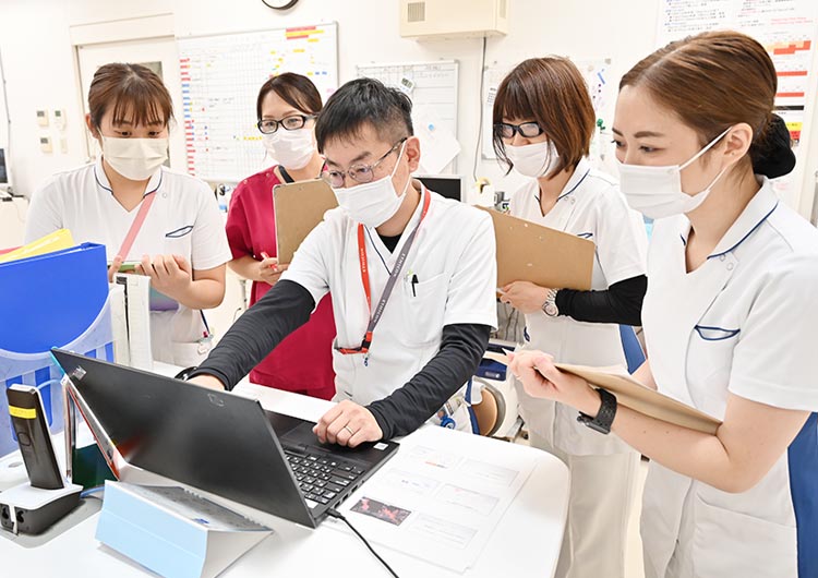 大阪暁明館病院の産婦人科病棟