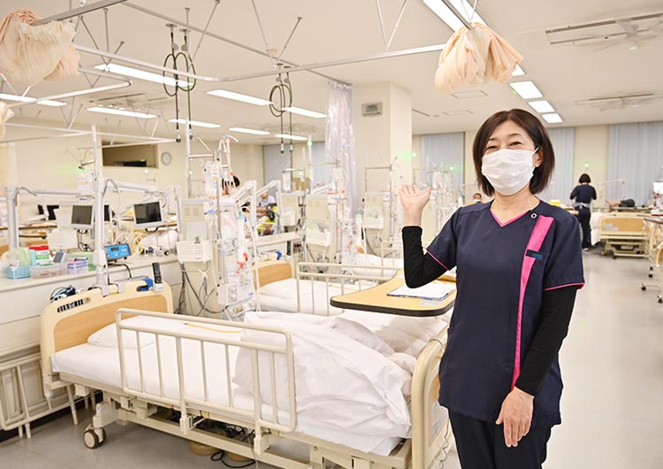 長久保病院の透析室
