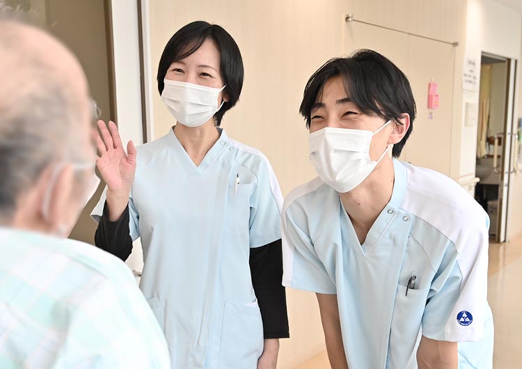 埼玉回生病院の廊下