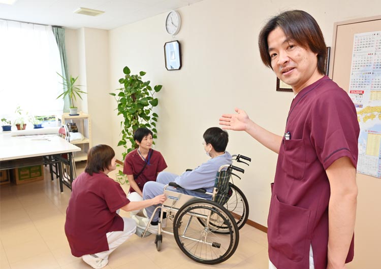 武里病院のデイルーム