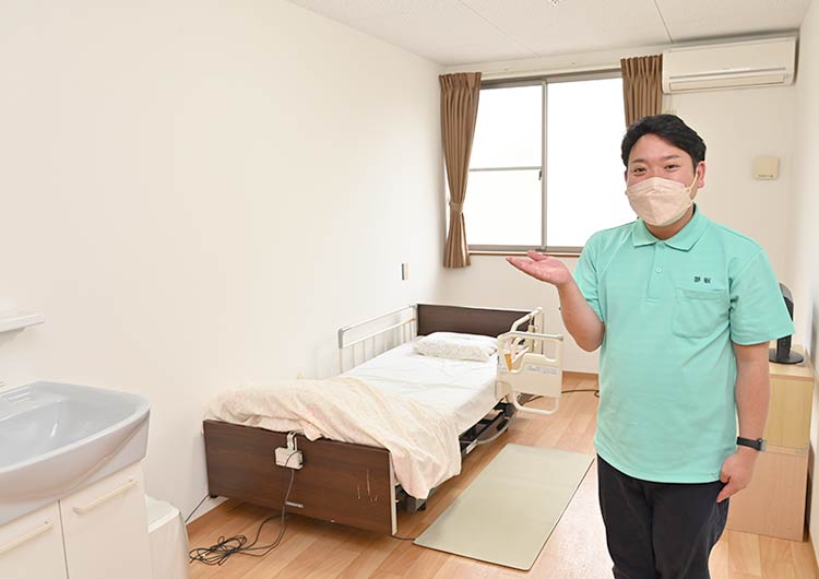 夢眠だいあんのショートステイ 居室