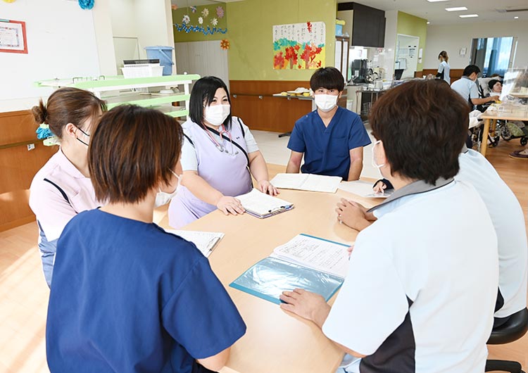 夢眠やまざくらの入所フロア