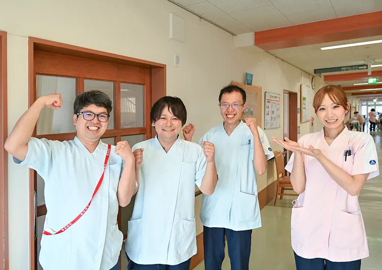 あげお愛友の里の入所フロア