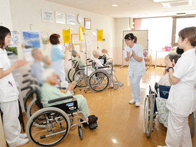 宇都宮中央病院のデイルーム