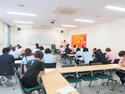 牧野ケアセンターの研修の様子