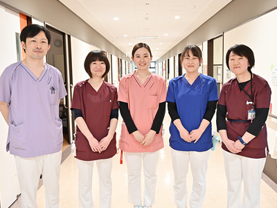 リハビリケア船橋の廊下