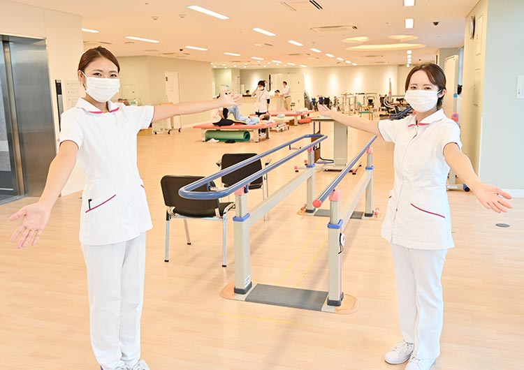 東都三軒茶屋リハビリテーション病院のリハビリテーション室