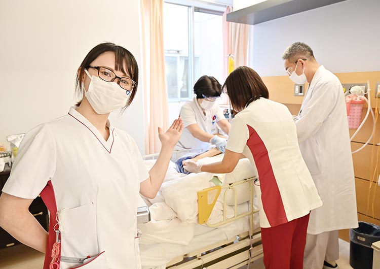 あそか病院の急性期病棟 病室