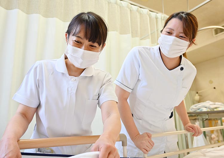 青葉病院の病室