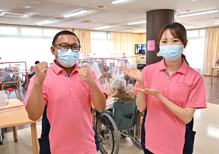葛飾ロイヤルケアセンターの入所フロア