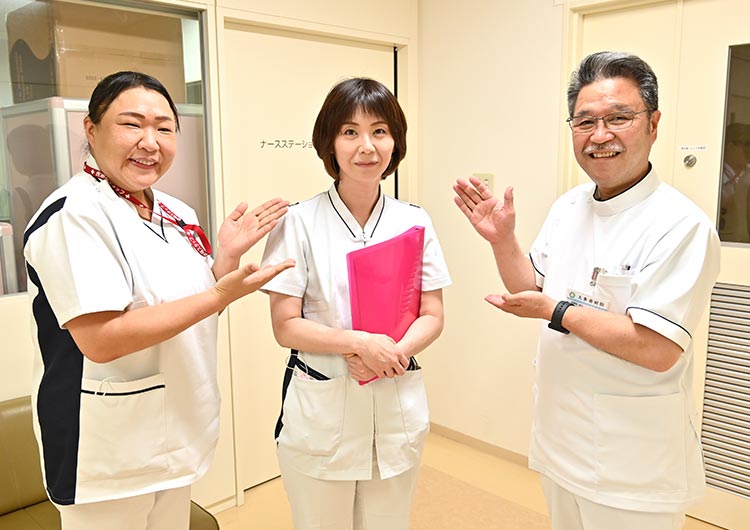 大多喜病院の廊下
