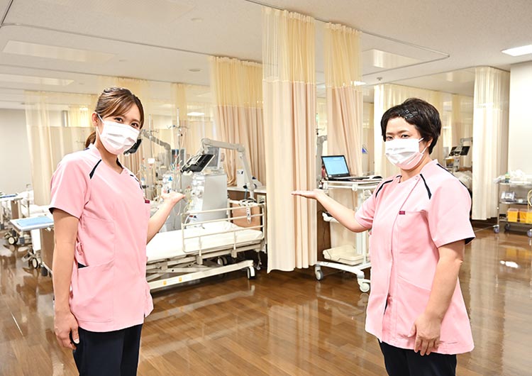 白井聖仁会病院の透析センター