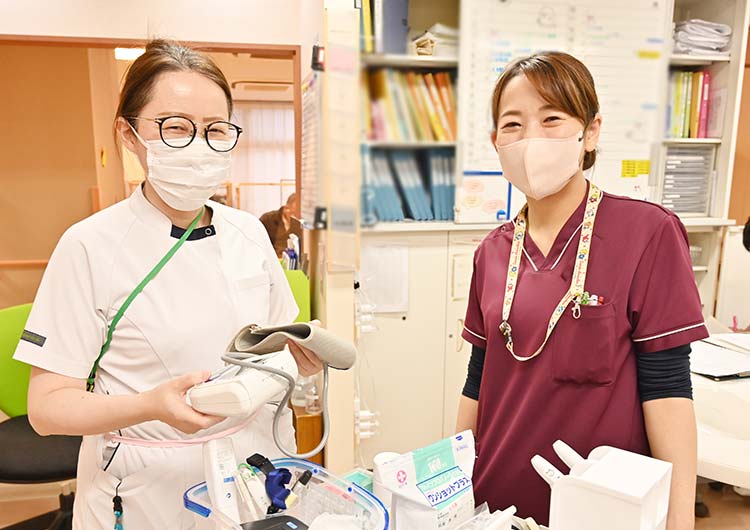 サンセール世田谷大蔵のスタッフステーション