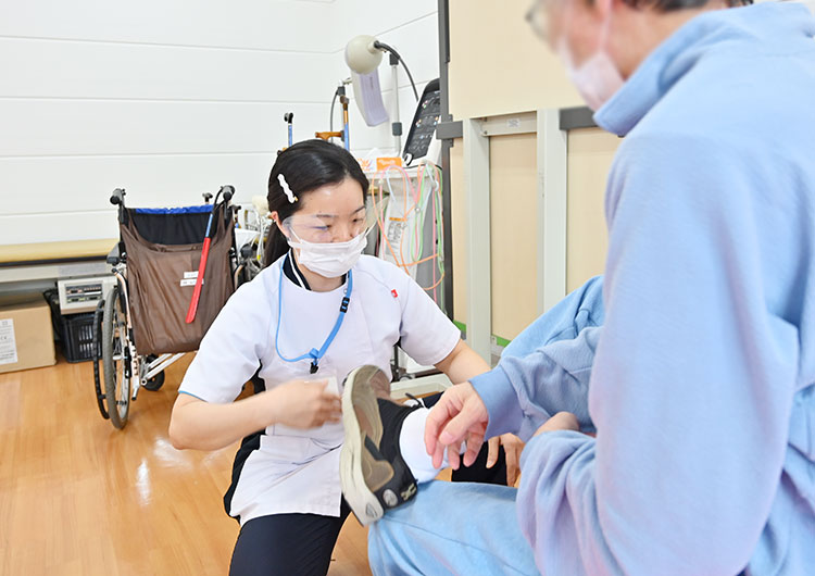 朝倉病院の作業療法スペース