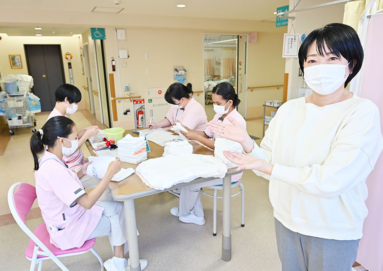 東大泉病院のデイルーム