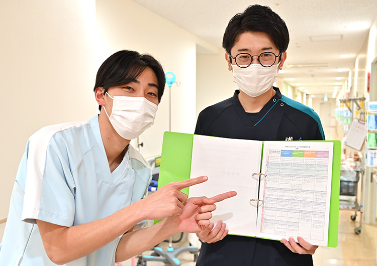埼玉回生病院の廊下