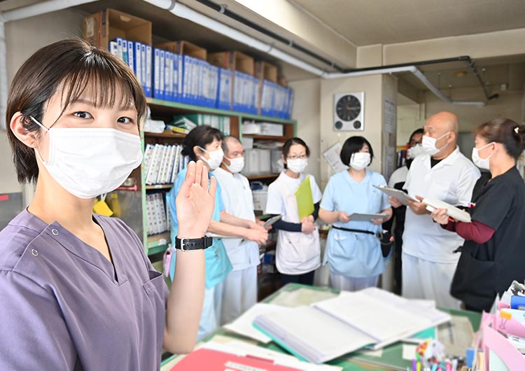 七生病院の女性の慢性期病棟