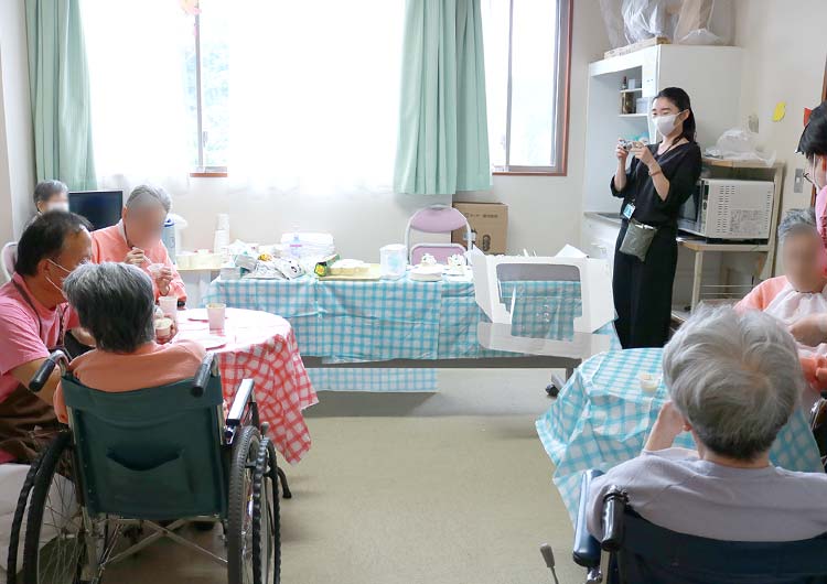 青梅東部病院の院内行事の様子