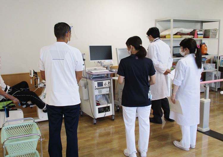 武蔵嵐山病院の心臓リハビリテーションスペース