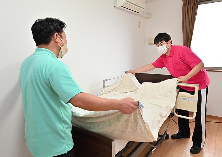 夢眠だいあんのショートステイ 居室