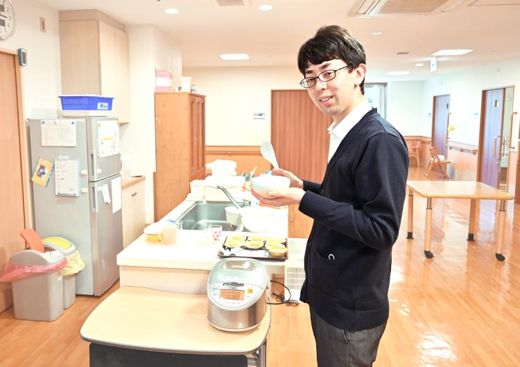 さかどロイヤルの園のユニットのキッチン