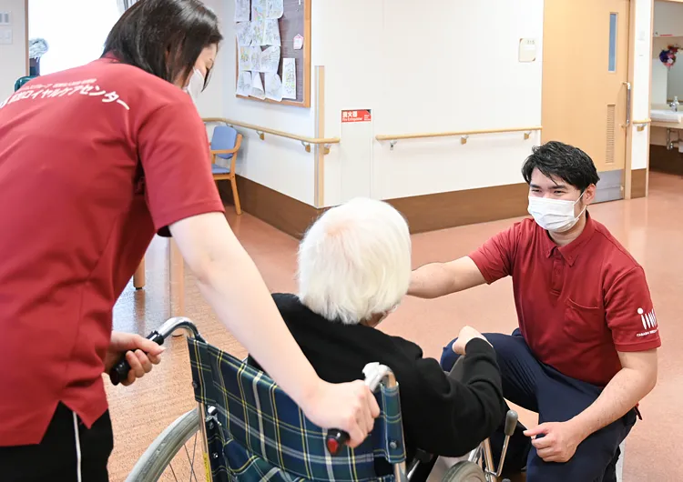 草加ロイヤルケアセンターのユニット型フロア