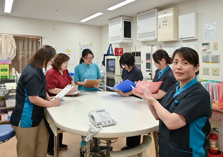 イムスケアふじみののスタッフステーション