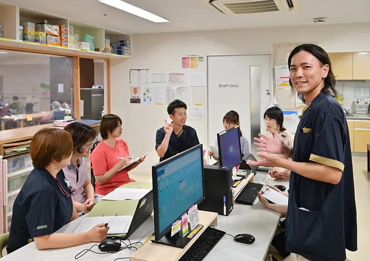 リハビリケア湘南厚木の入所フロア