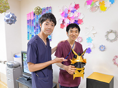 グリーンビレッジ蕨の居室フロアの談話室