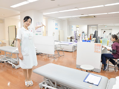 大串仁愛整形外科のリハビリ室