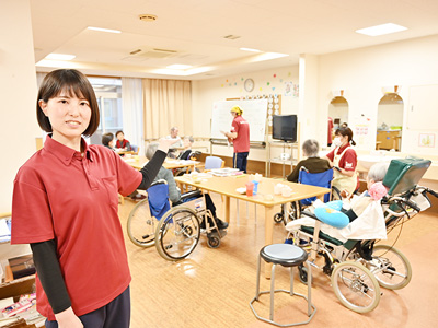 草加ロイヤルケアセンターの従来型フロア 一般棟