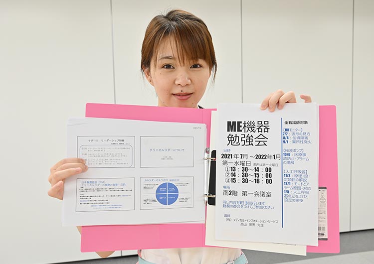 所沢第一病院のスタッフステーション
