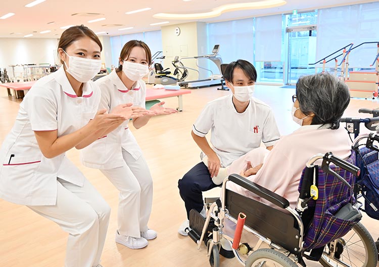 東都三軒茶屋リハビリテーション病院のリハビリテーション室