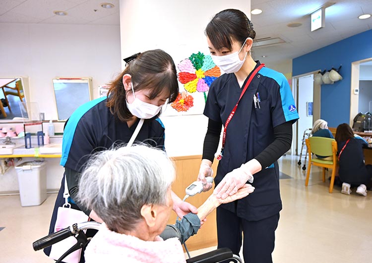 ナーシングプラザ流山の入所フロア